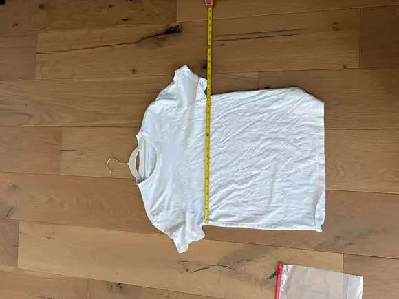 Everlane Uniform The Organic Cotton Crew T-Shirt in White Size Small - Picture 4 of 5